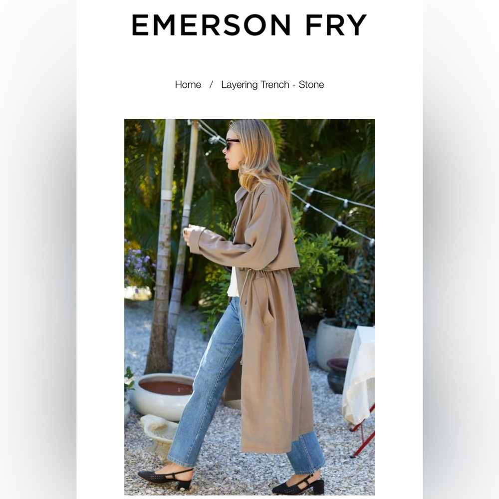 EMERSON FRY Layering Trench